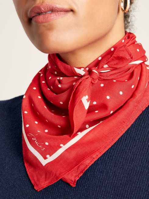 Joules Elsie Square Scarf