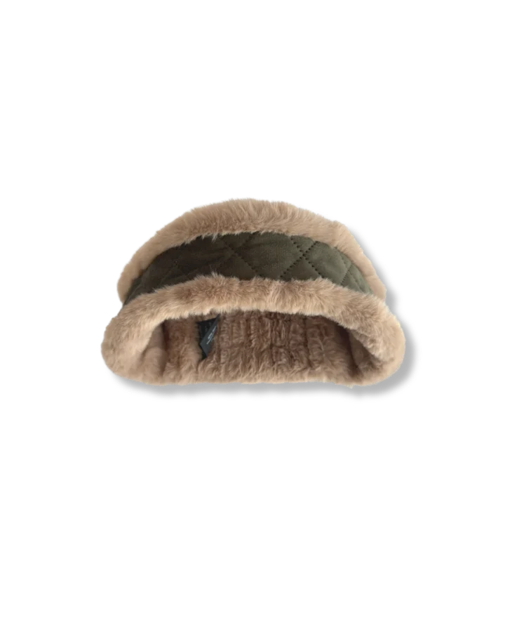 Barkworth Reeve Wilding Reversible Velvet & Faux Fur Headband