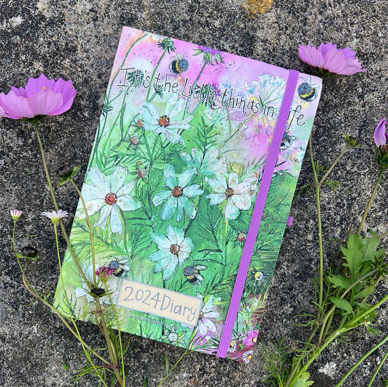 Alex Clark It's the Little Things Desk Diary 2024