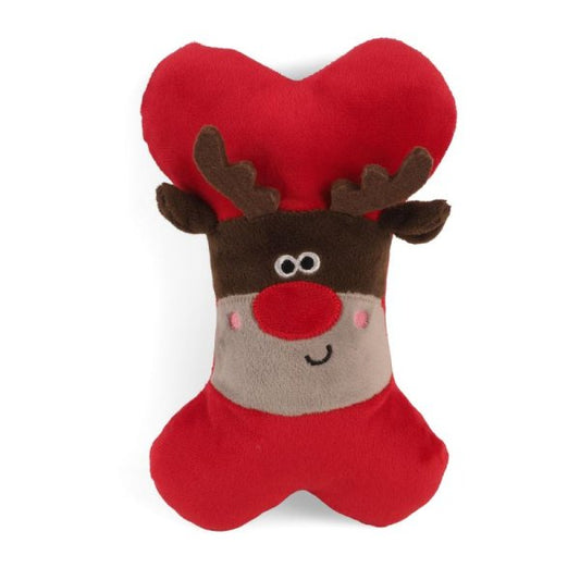 Smart Squeaky Rudybone Dog Toy
