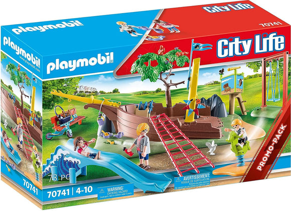 Playmobil City Life Adventure Playground with Wreck