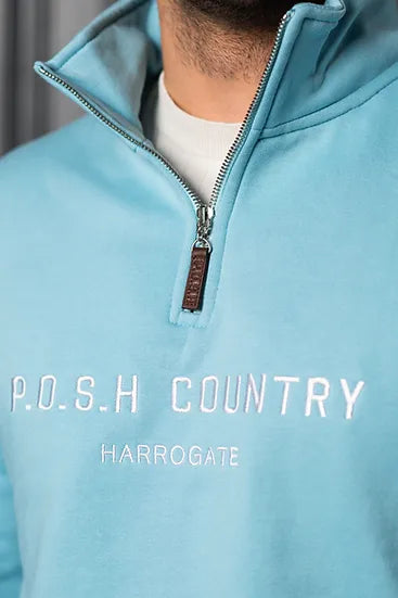 P.O.S.H Tidal Zip Sweatshirt