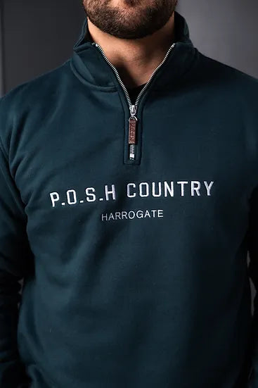 P.O.S.H Tidal Zip Sweatshirt