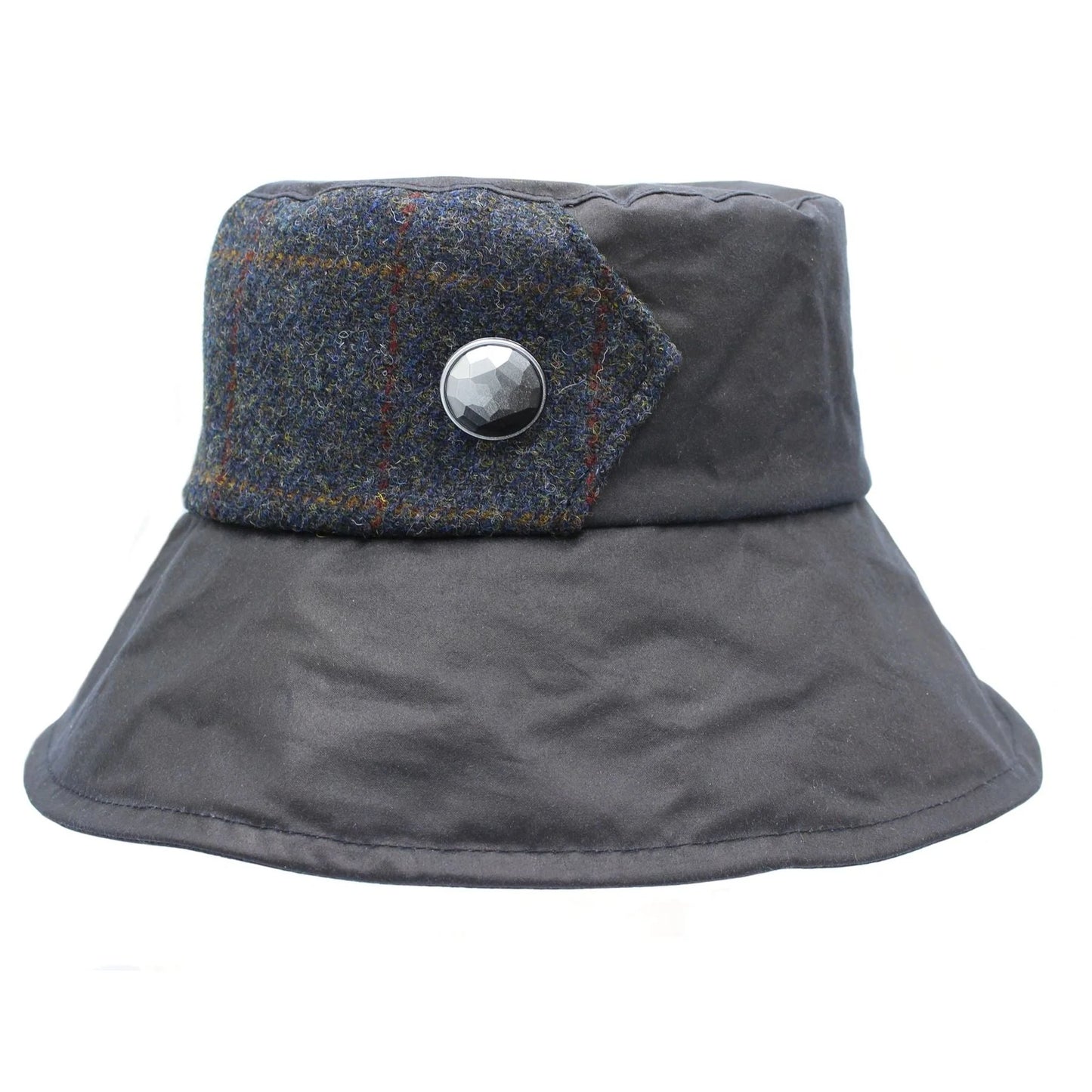 Heather Ellen Wax Harris Tweed Hat