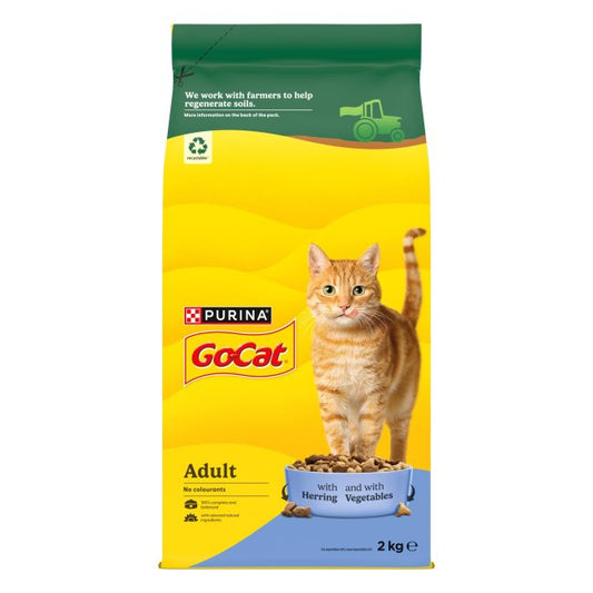 Go Cat Complete Herring & Vegetables Cat Treats 2kg