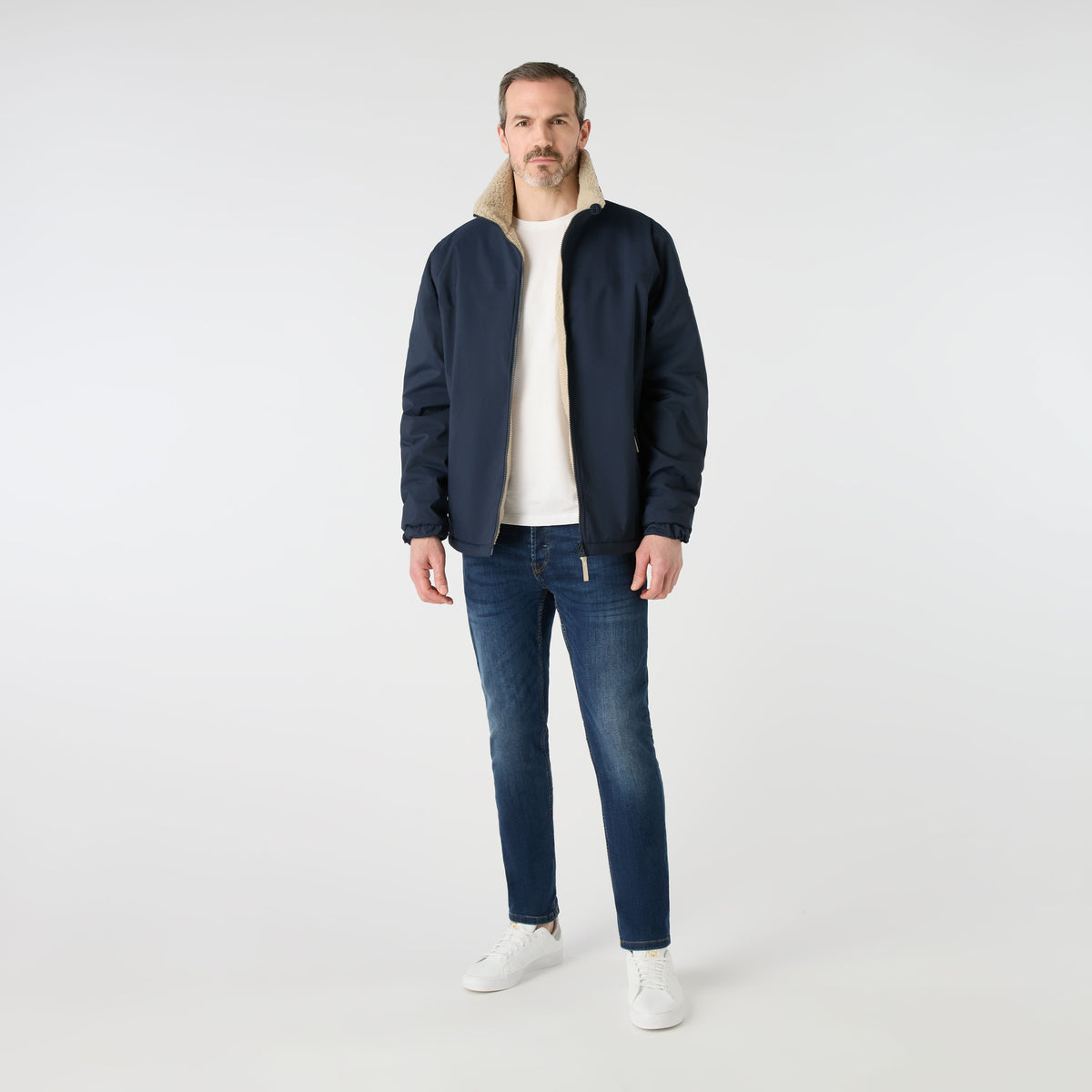 Musto Men's Snug Reversible Pile Jacket