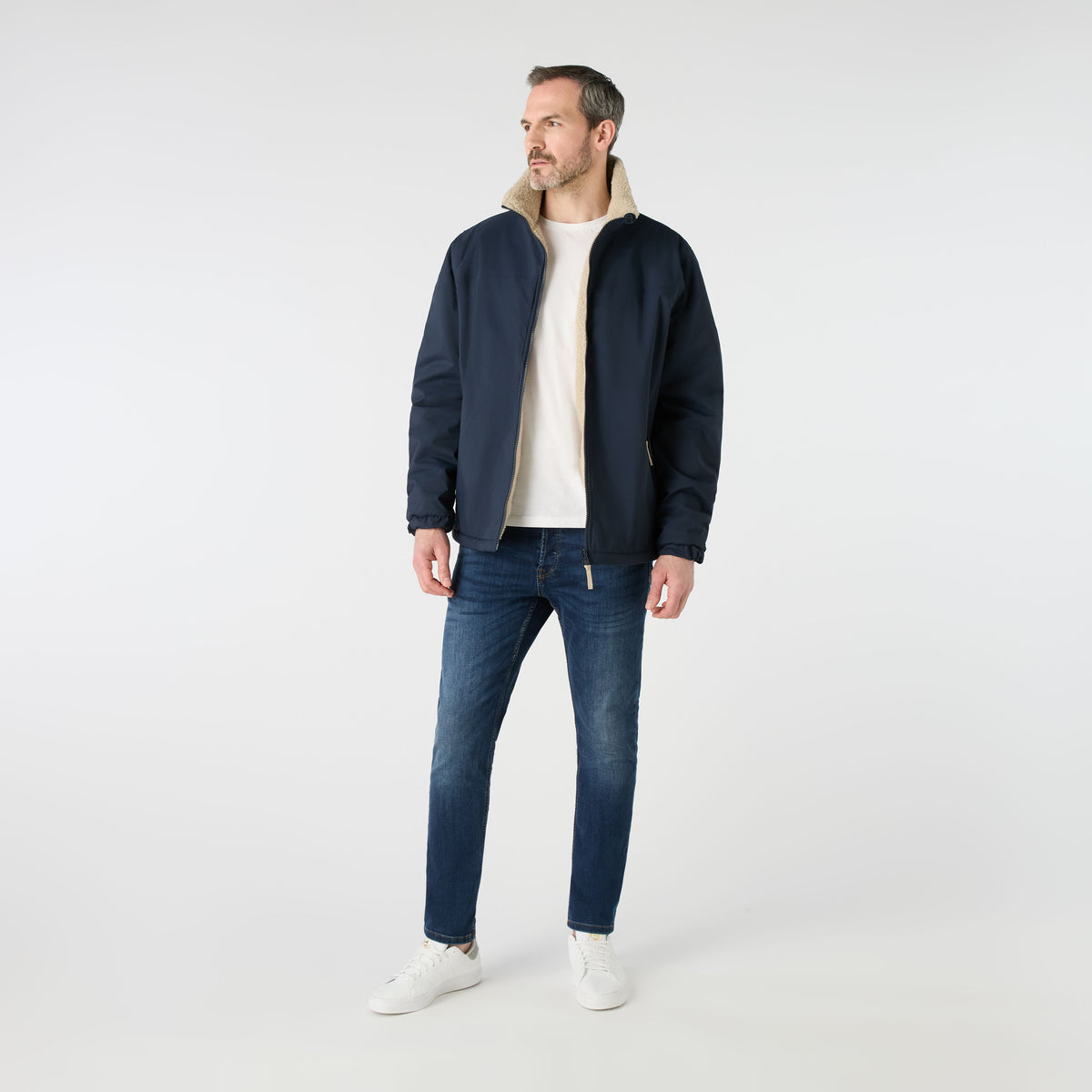 Musto Men's Snug Reversible Pile Jacket