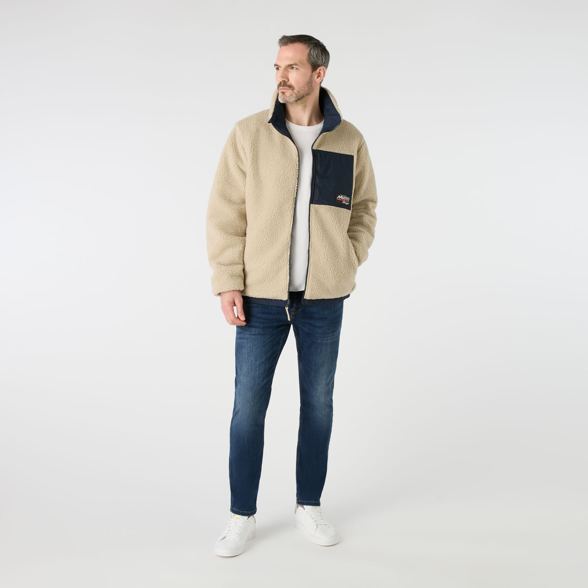 Musto Men's Snug Reversible Pile Jacket