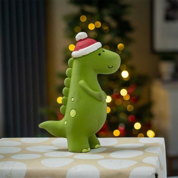 Dog Toy - Latex Dino Playpal