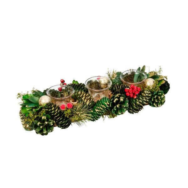 BaublePine Trio Candle Holder - 36cm