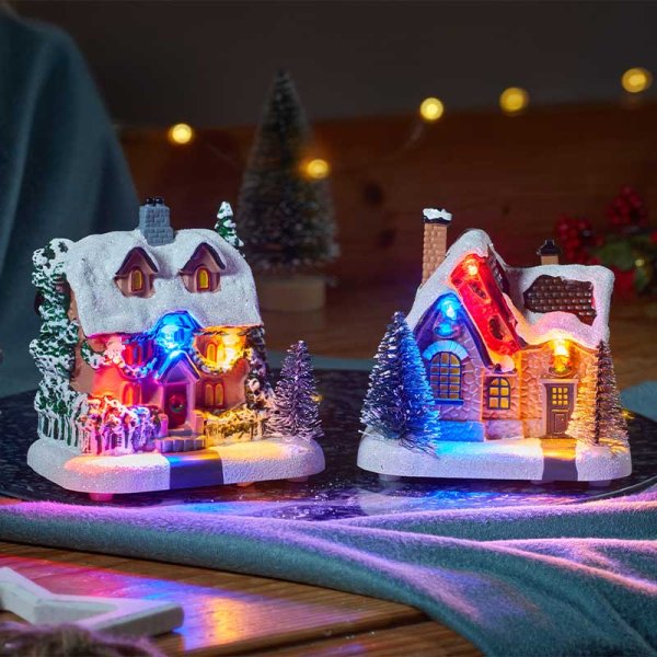 SnowHomes Snow Scene