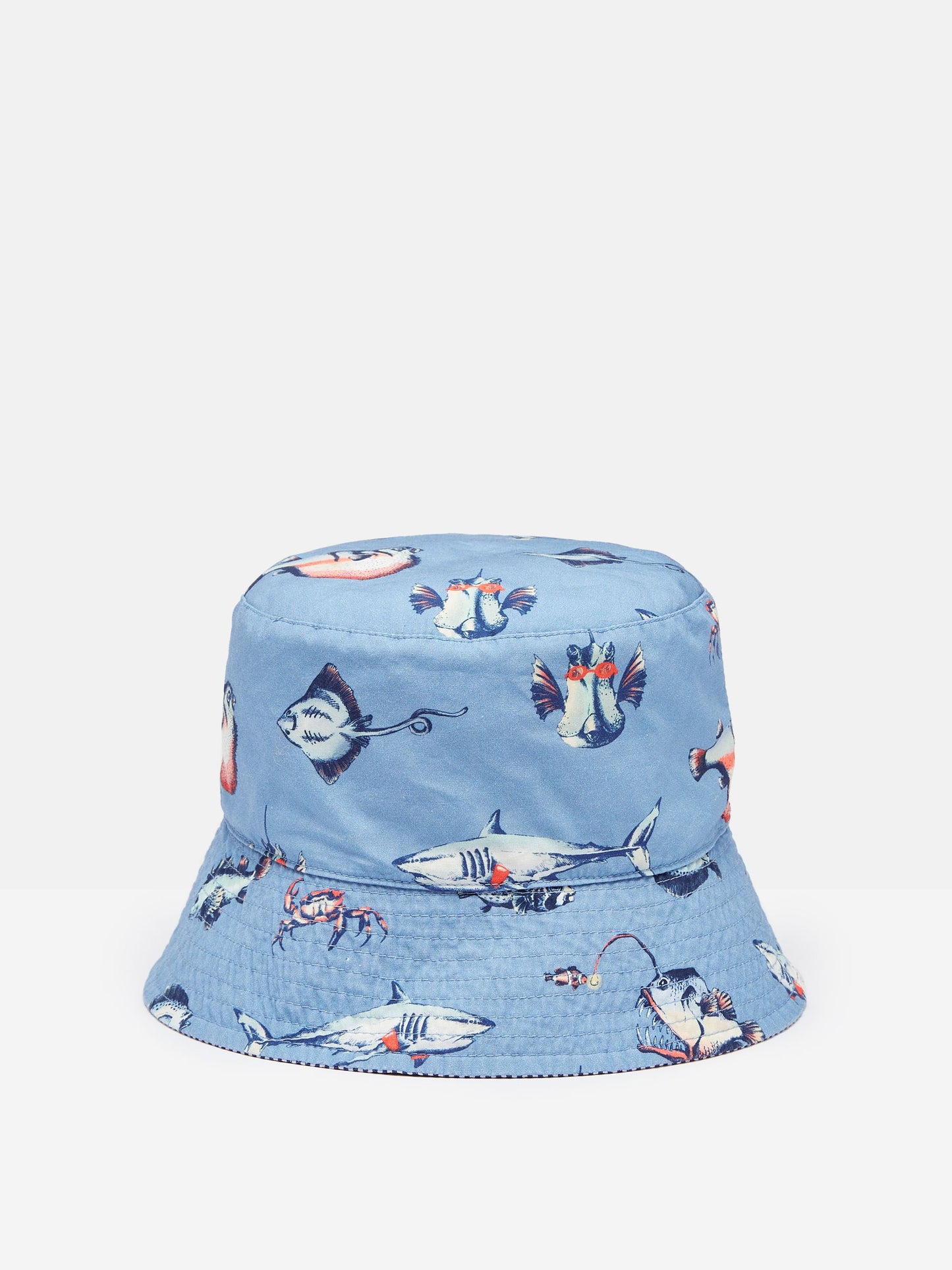 Joules Bayley Reversible Fish Bucket Hat