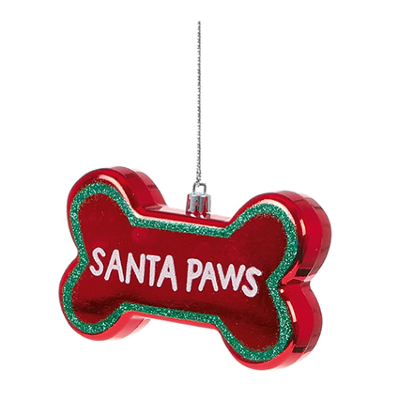 Premier Red Dog Bone Hanging Decoration