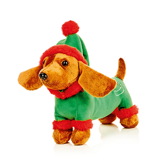Premier Elf Sausage Dog Plush