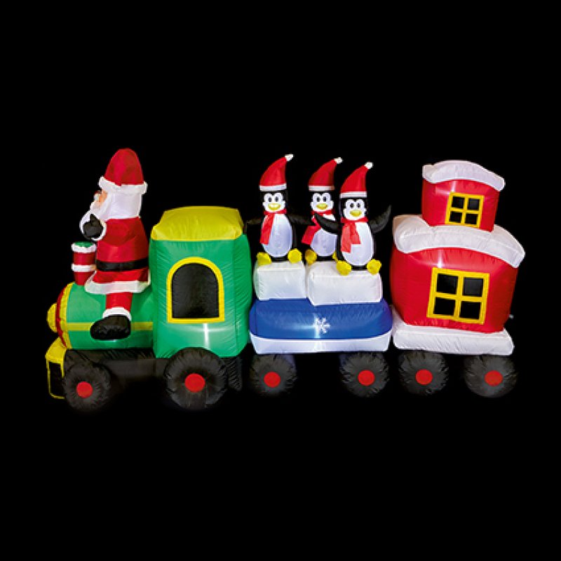 Premier Inflatable Santa Train with Carriages