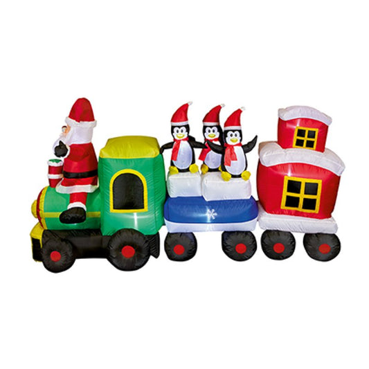 Premier Inflatable Santa Train with Carriages