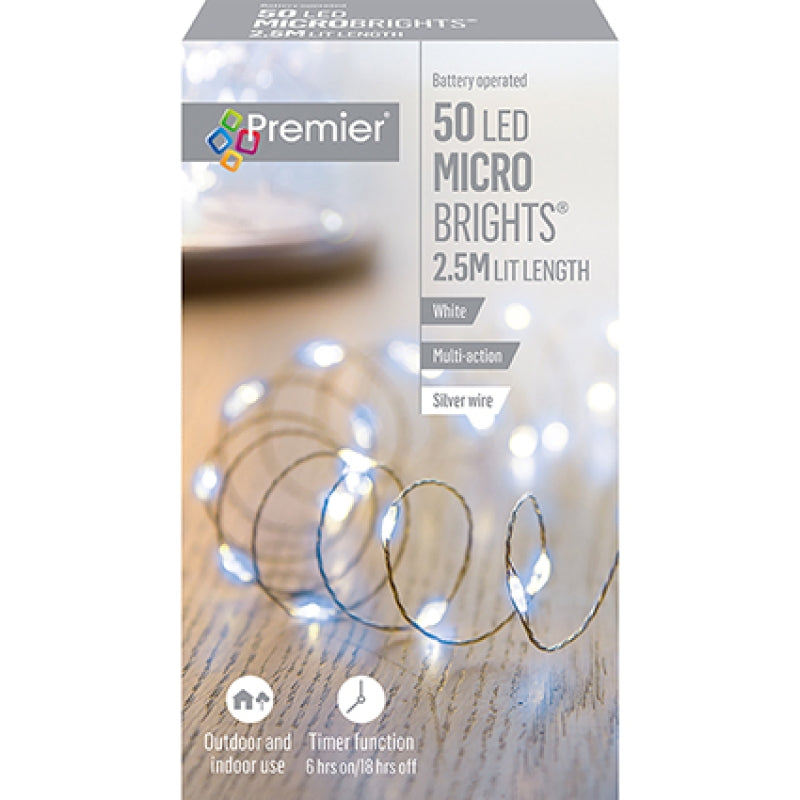 Premier 50 BO M-A MicroBrights White with Timer