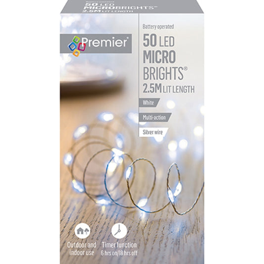 Premier 50 BO M-A MicroBrights White with Timer