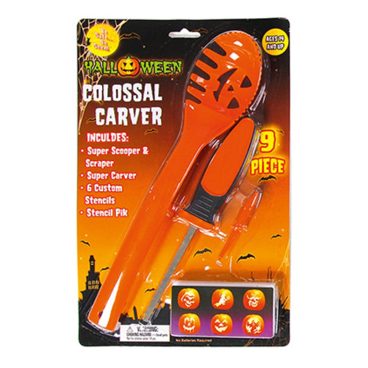 Premier 9pcs Colossal Super Carving Kit - Orange