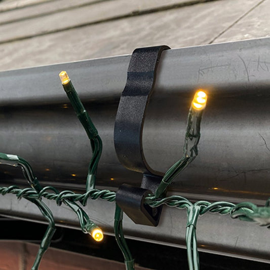 Premier Black Gutter Hooks Giant 16 Pieces