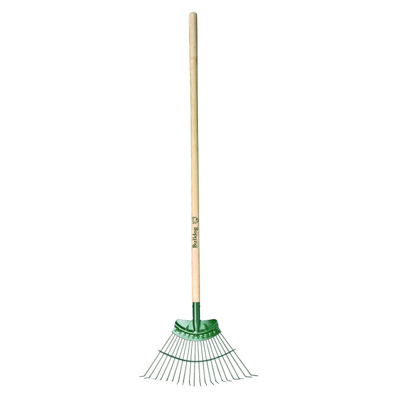 Bulldog Premier Springbok Lawn Rake - 20 Teeth - 54" Handle