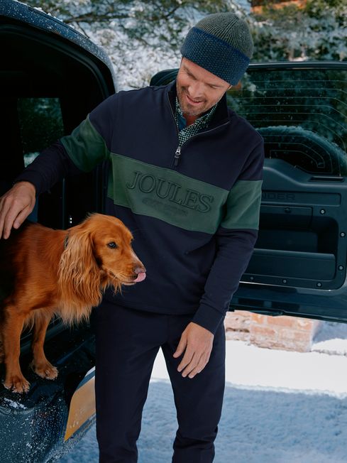 Joules Milton Quarter Zip Sweatshirt