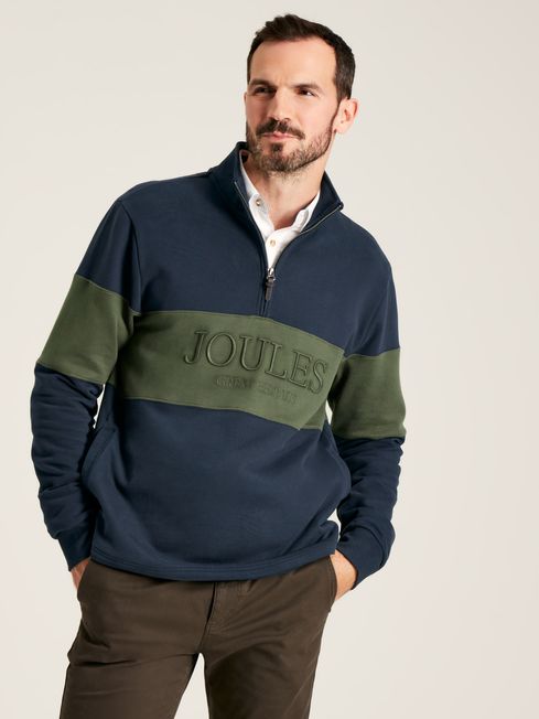 Joules Milton Quarter Zip Sweatshirt