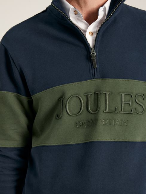 Joules Milton Quarter Zip Sweatshirt