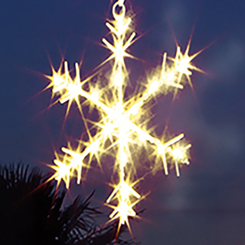 Premier 1.2x1.2m Pin Wire Snowflake V Curtain w-339 Warm White LEDs