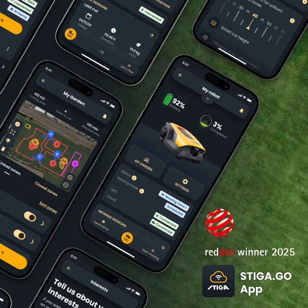 STIGA A 6V Automatic Robot Lawn Mower