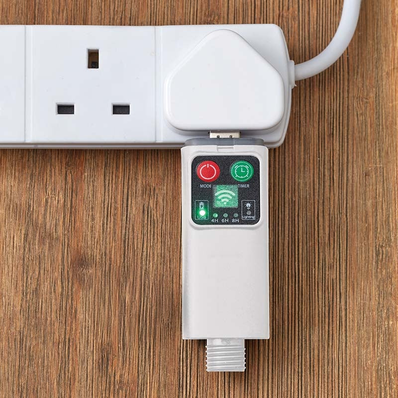 Smart Garden Rechargeable Battery String Lights 100 LED Warm/Cool