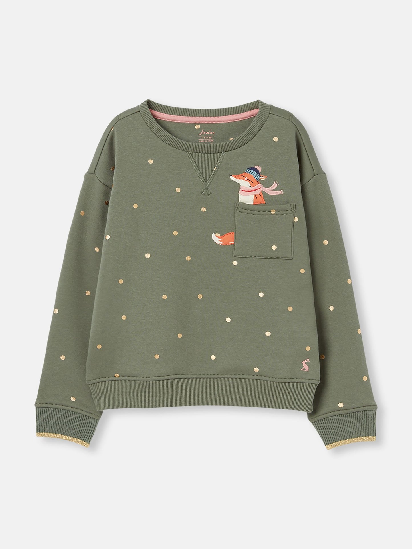 Joules Mackenzie Artwork Crew Neck Sweatshirt