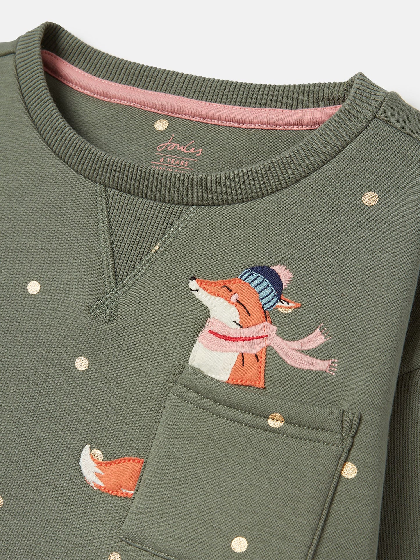 Joules Mackenzie Artwork Crew Neck Sweatshirt