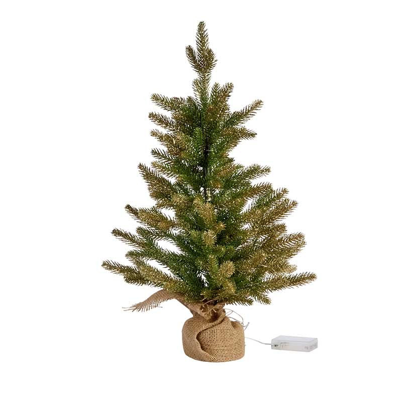 Smart Garden InLit Sparkly Fir Pre-Lit Christmas Tree 60cm