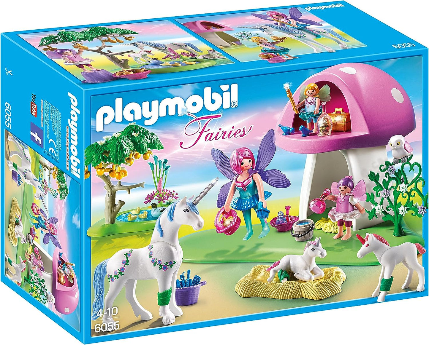 Playmobil Fairies with Toadstool House