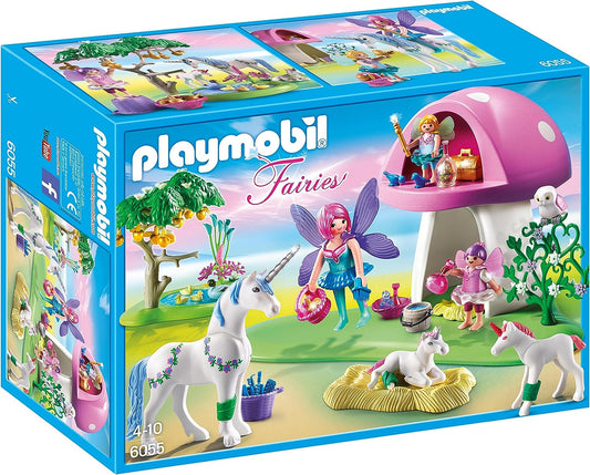 Playmobil Fairies with Toadstool House