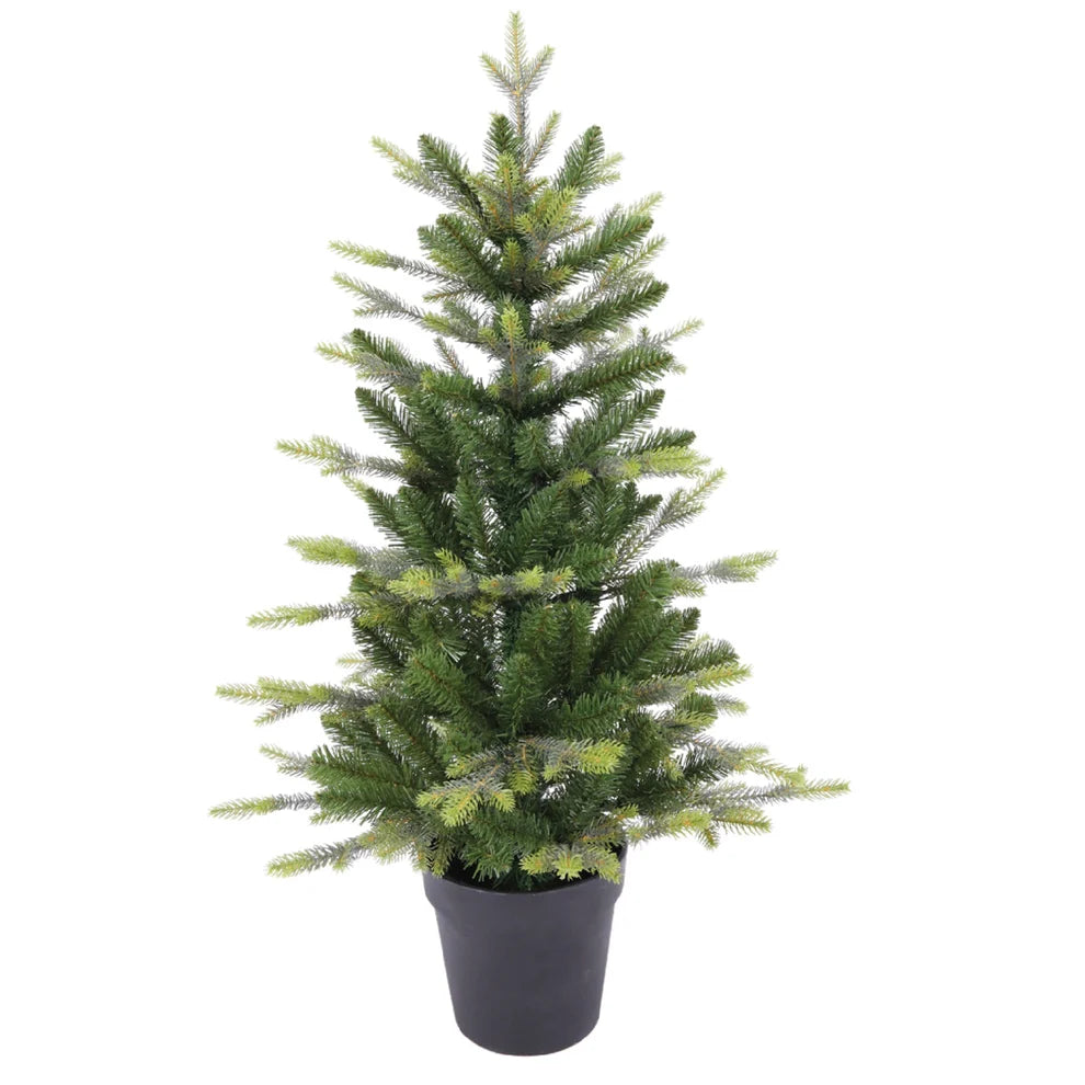 Noma 3ft St Moritz realistic artificial Christmas tree on a sturdy base
