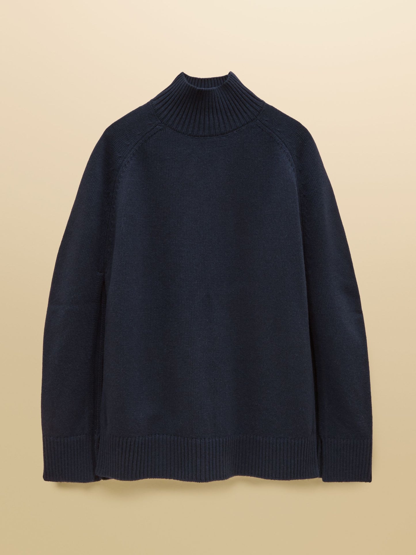 Joules Women's High Neck Knitted Cape