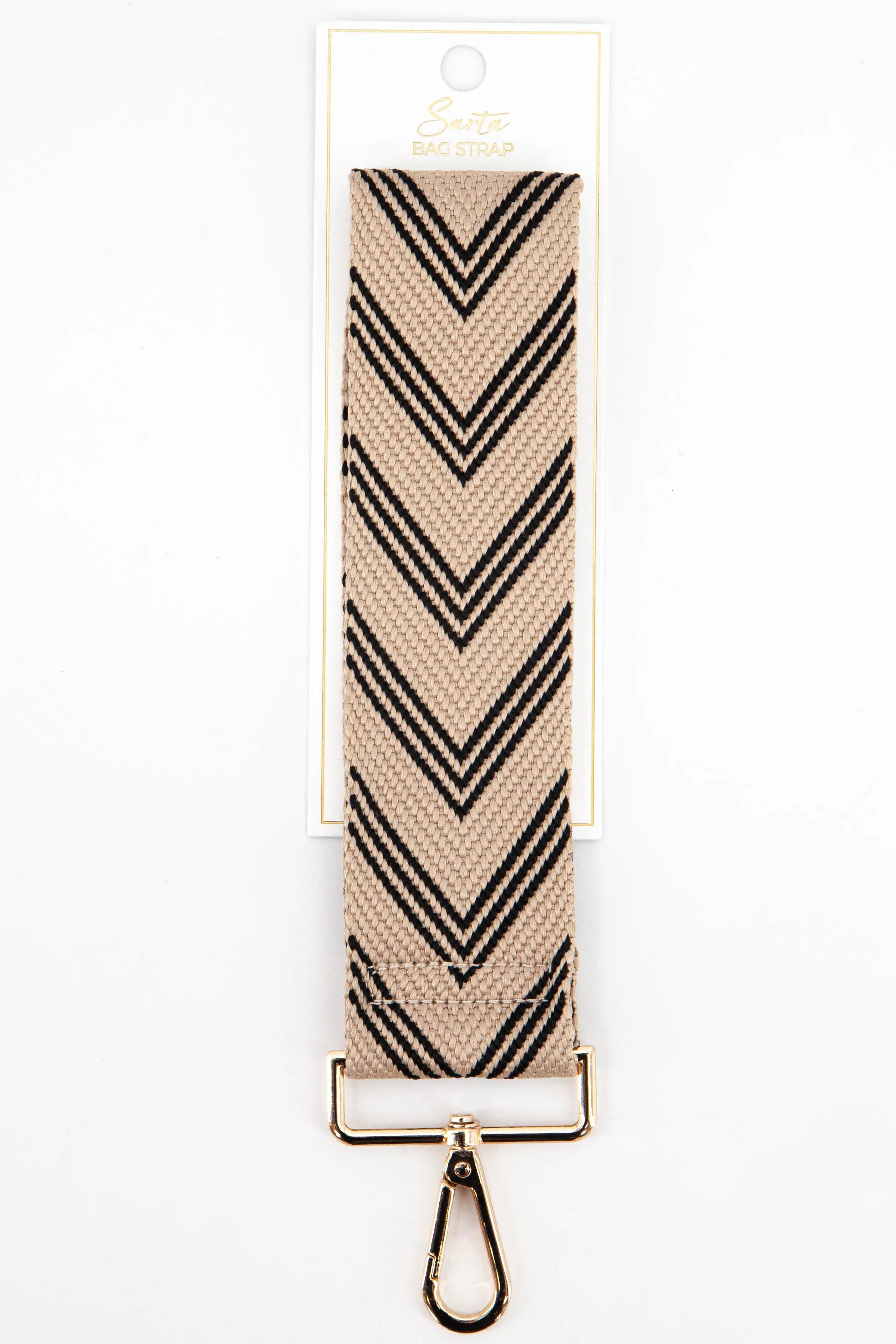 MSH Navy Blue Woven Chevron Wrist Strap