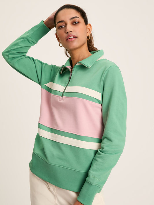 Joules Tadley Quarter Zip Sweatshirt