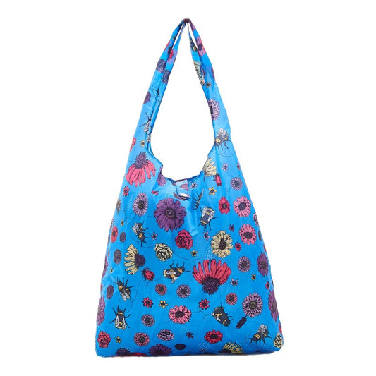 Eco Chic Lightweight Foldable Reusable Shopping Bag Bee2