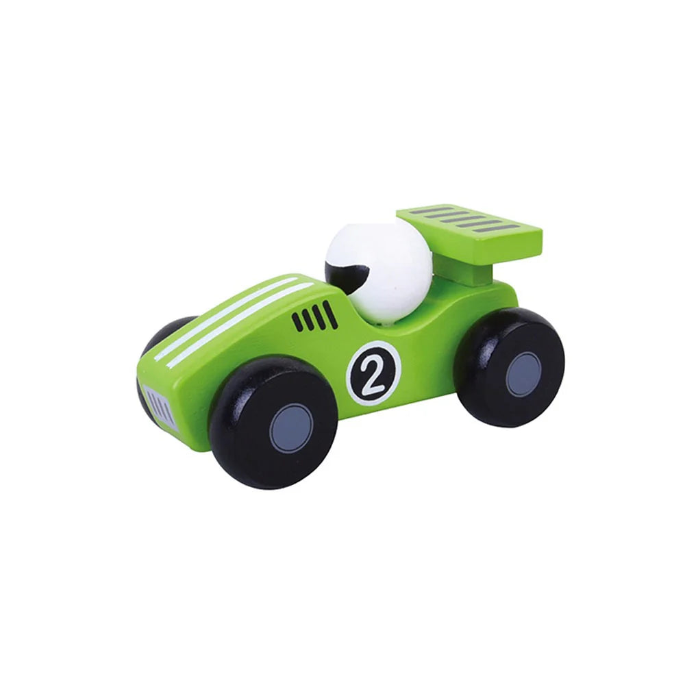 Inside Out Toys Green Racing Car