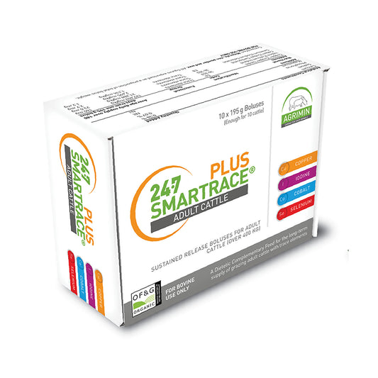 Agrimin 24-7 Smartrace Plus Boluses for Adult Cattle