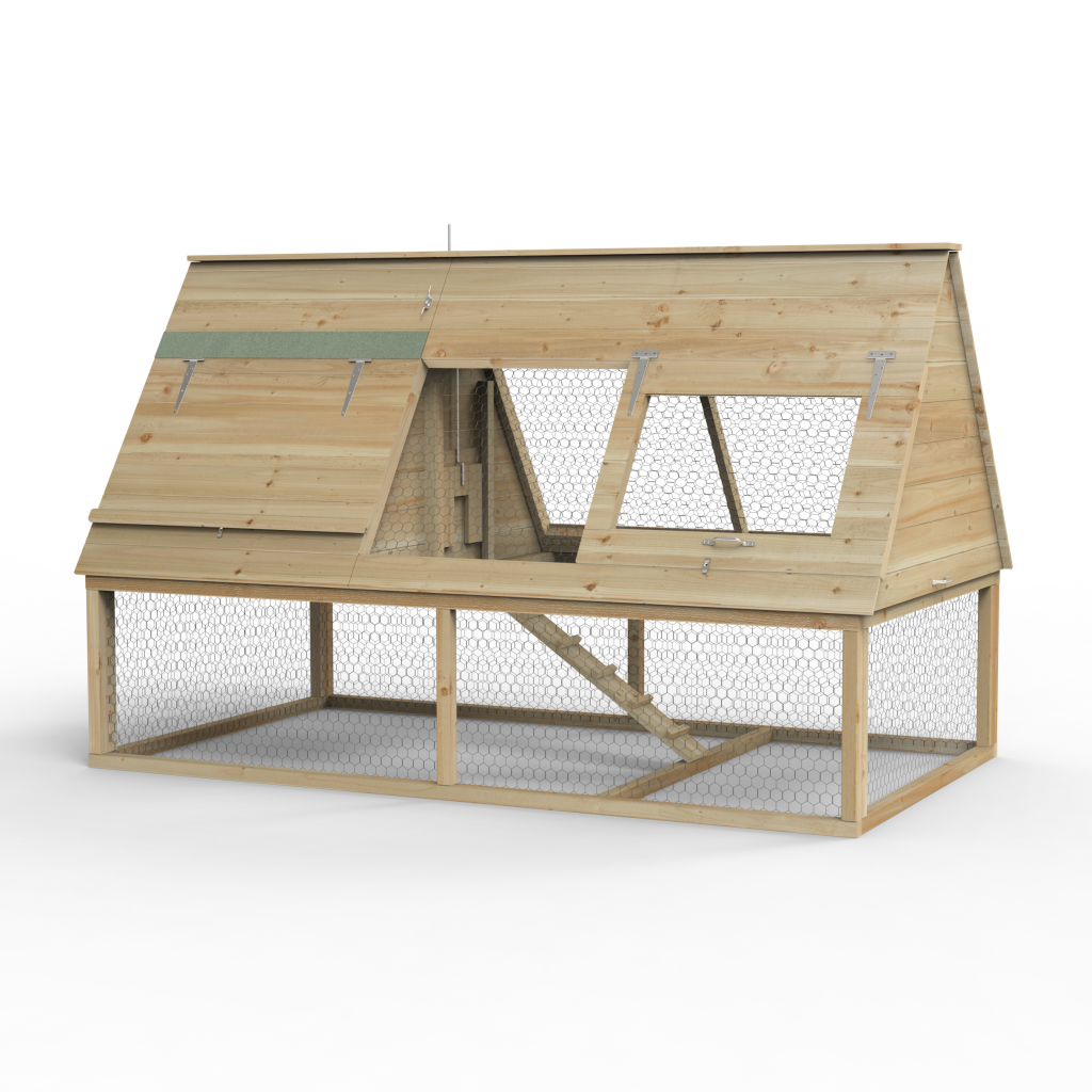 Forest Garden Large Raised Chicken Coop