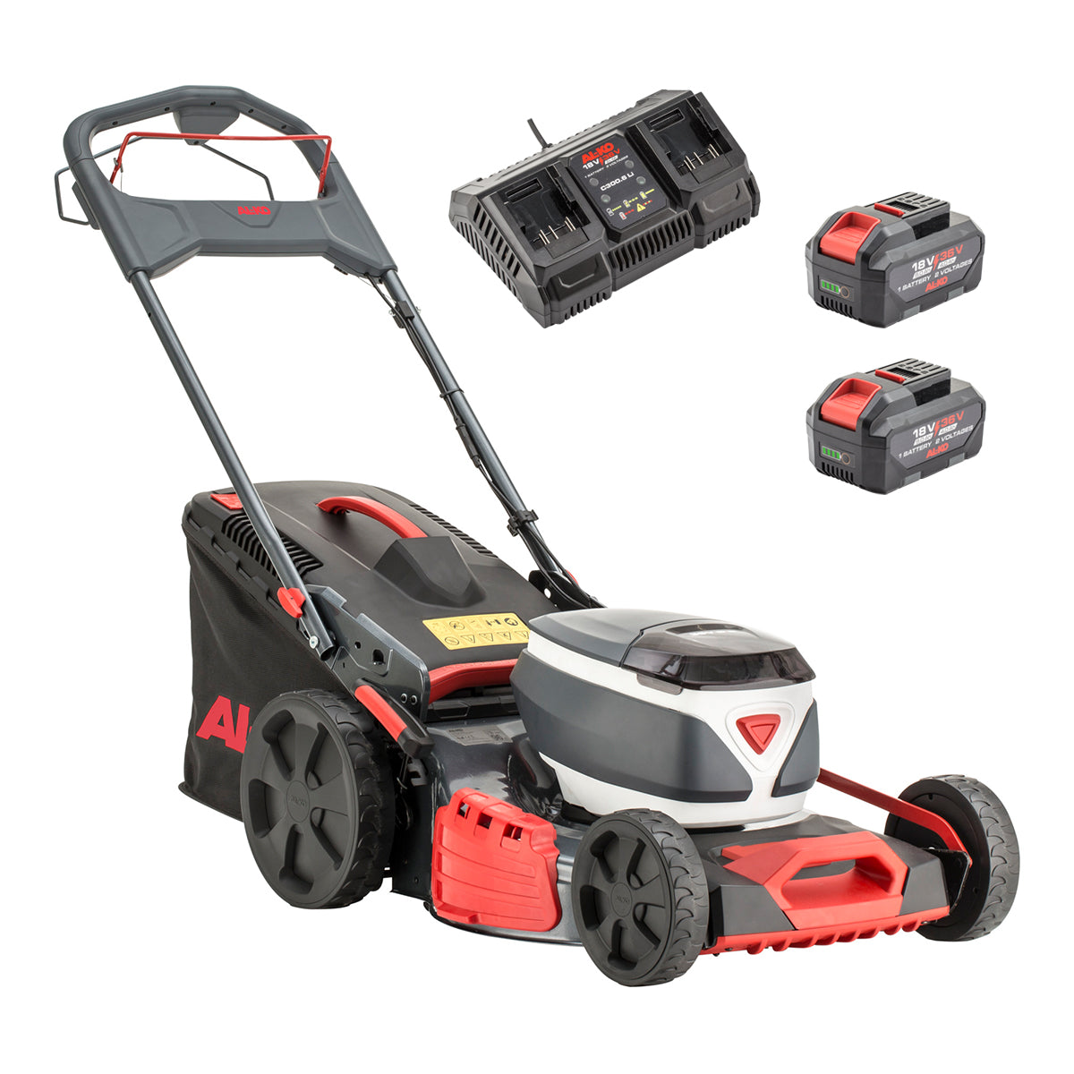 AL-KO 18V/36V Comfort 51.6 Li SP Cordless Self Propelled Lawnmower 51cm Cut