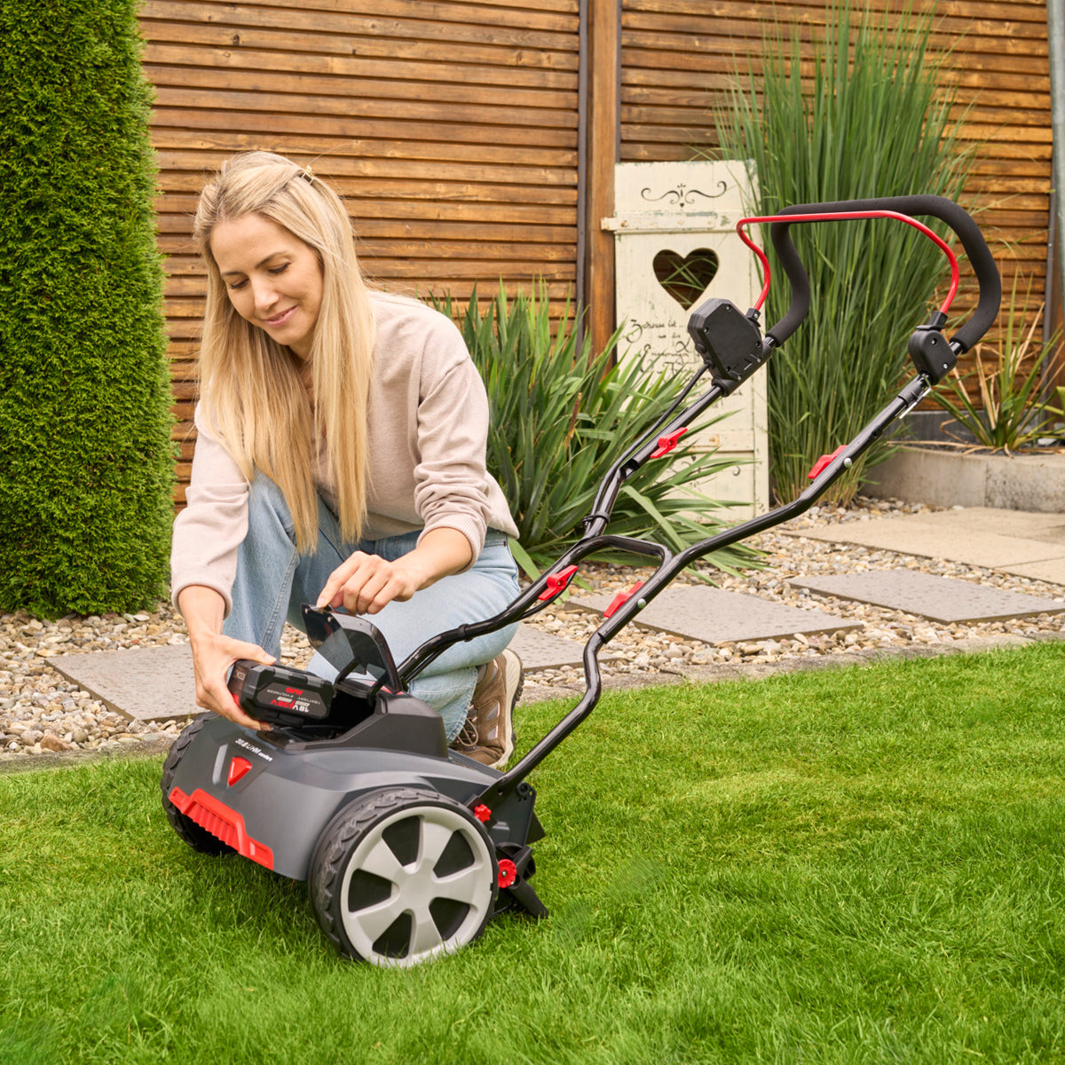 AL-KO Comfort Razor Cut 38.6 Li HM Cordless Cylinder Mower 38cm
