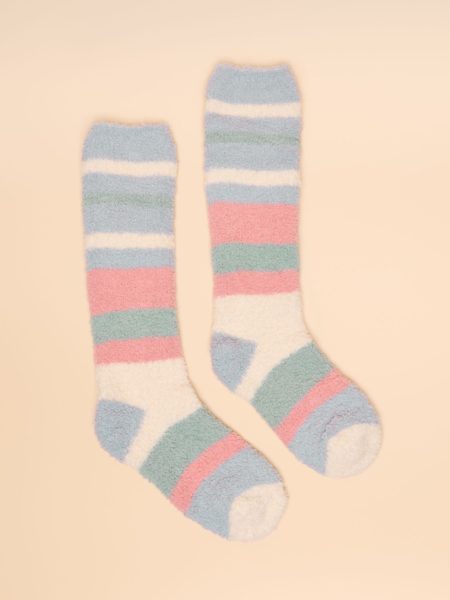 Joules Fluffy Socks - Multi Neutral