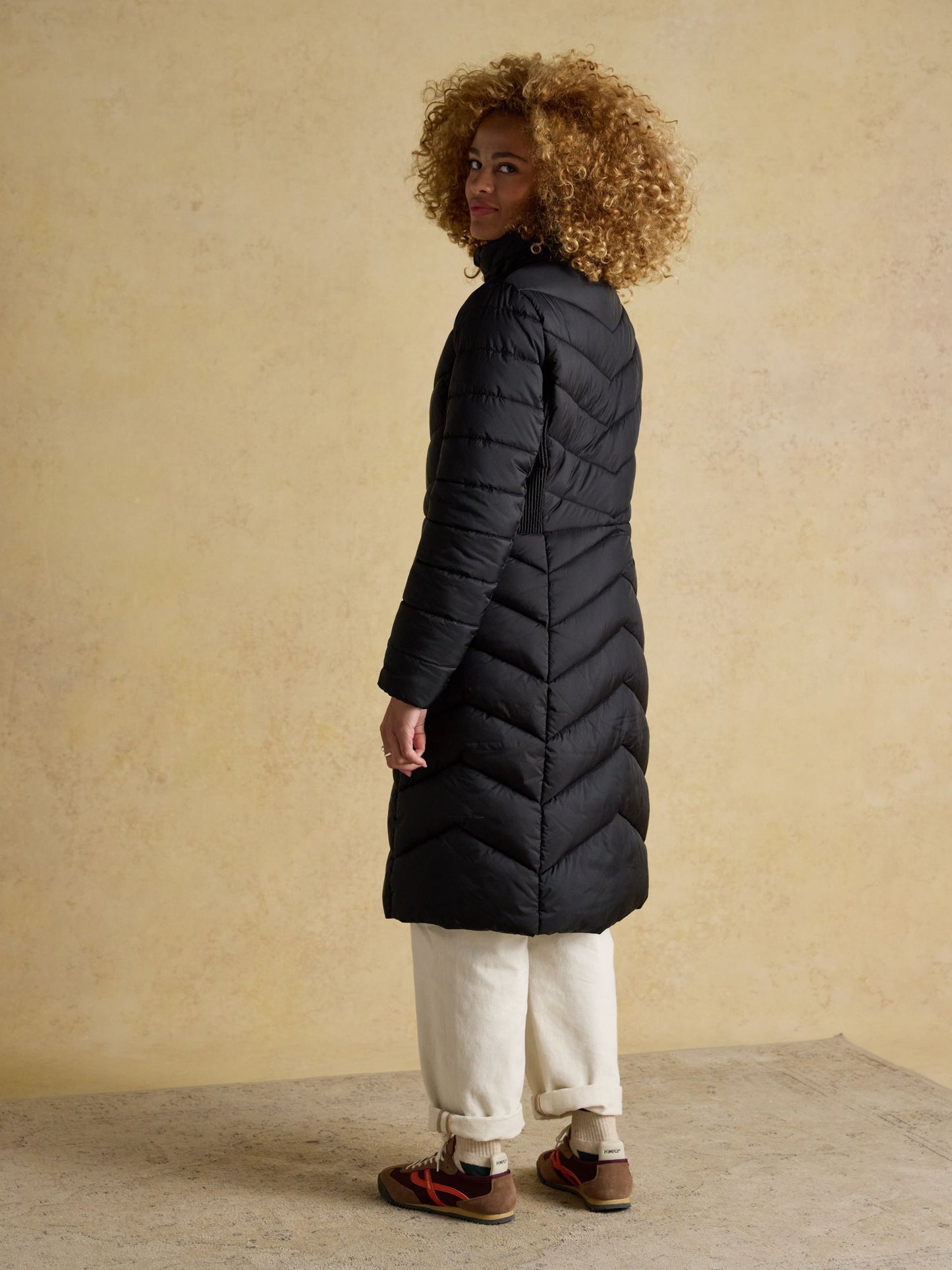 Joules Pembury Showerproof Long Padded Coat