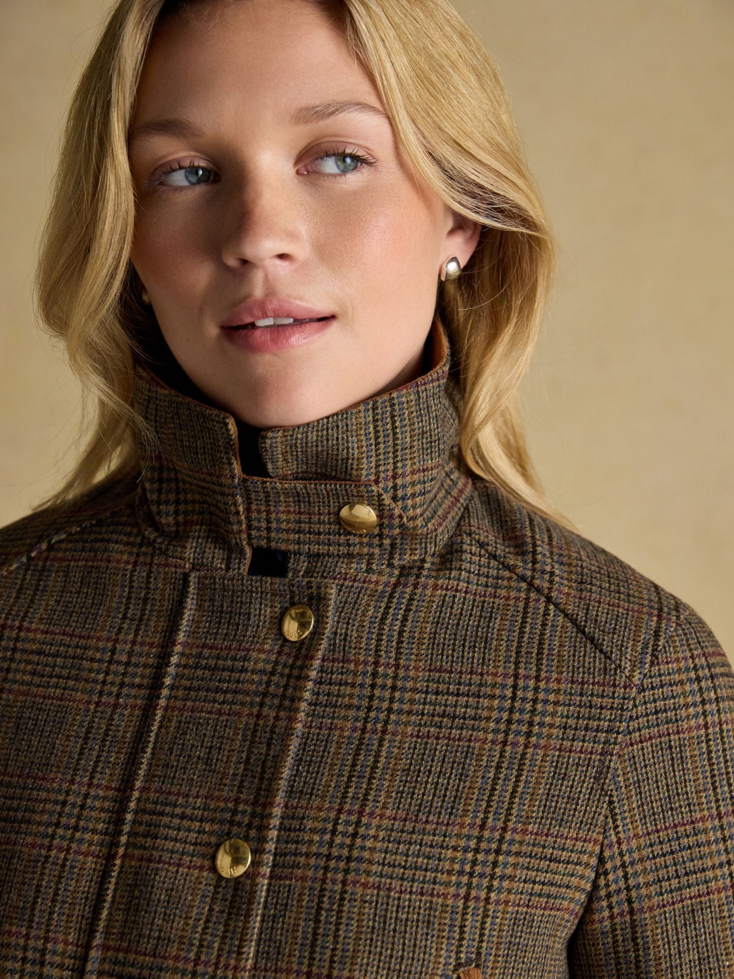 Joules Contemporary Tweed Fieldcoat Coat