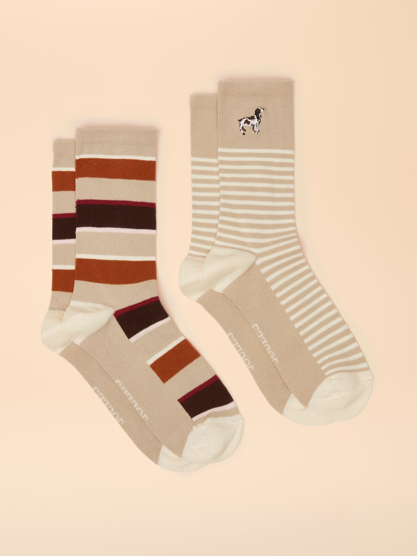 Joules Everyday Women's 2 Pack Socks